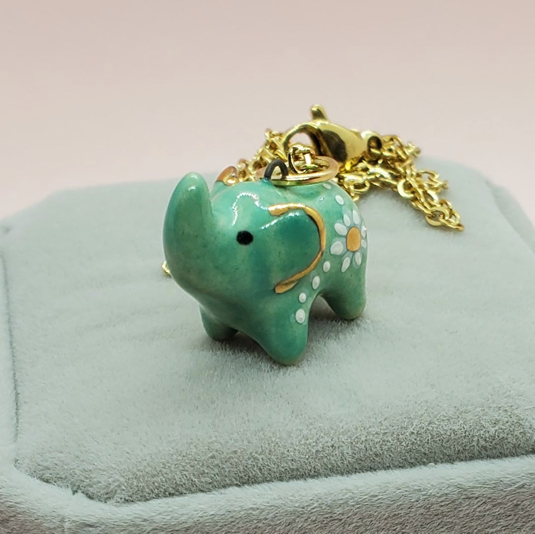 Elephant Pendant Necklace
