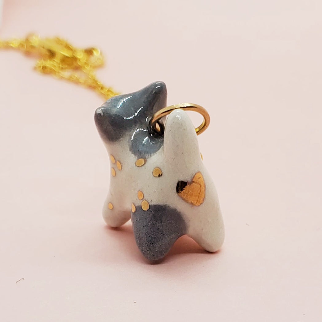 Cat Pendant Necklace