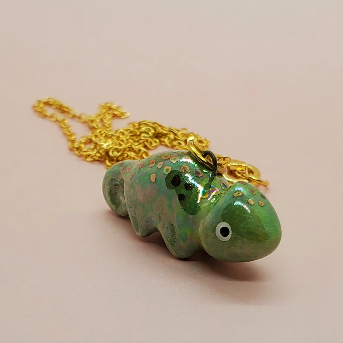 Chameleon Pendant Necklace