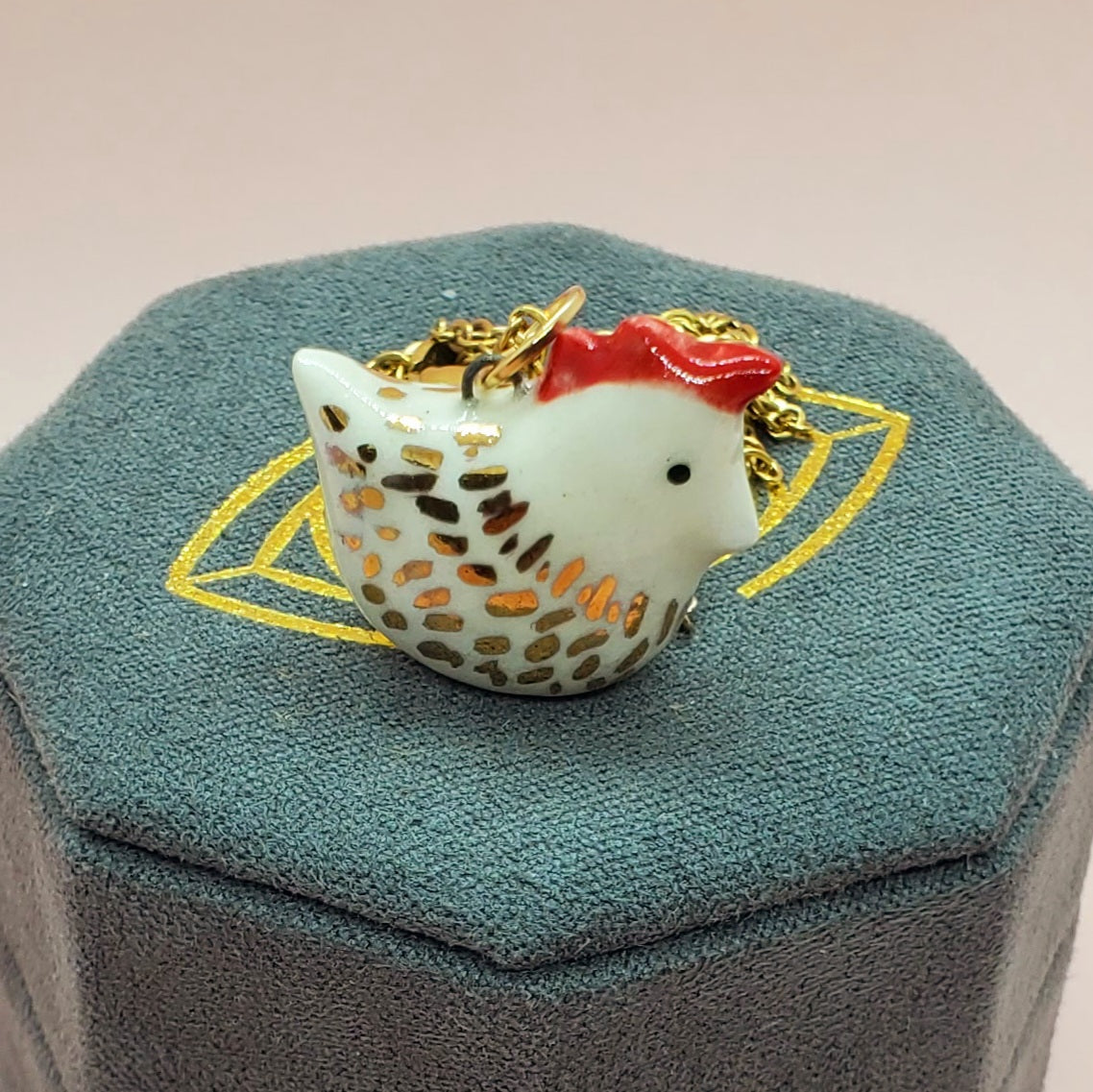 Chicken Pendant Necklace