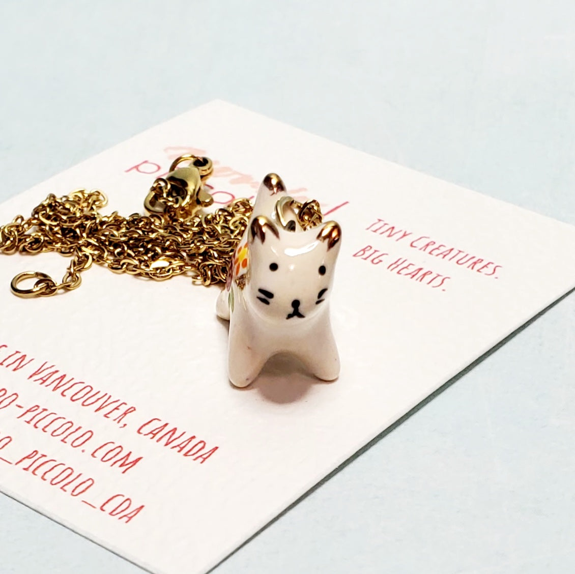 Cat Pendant Necklace