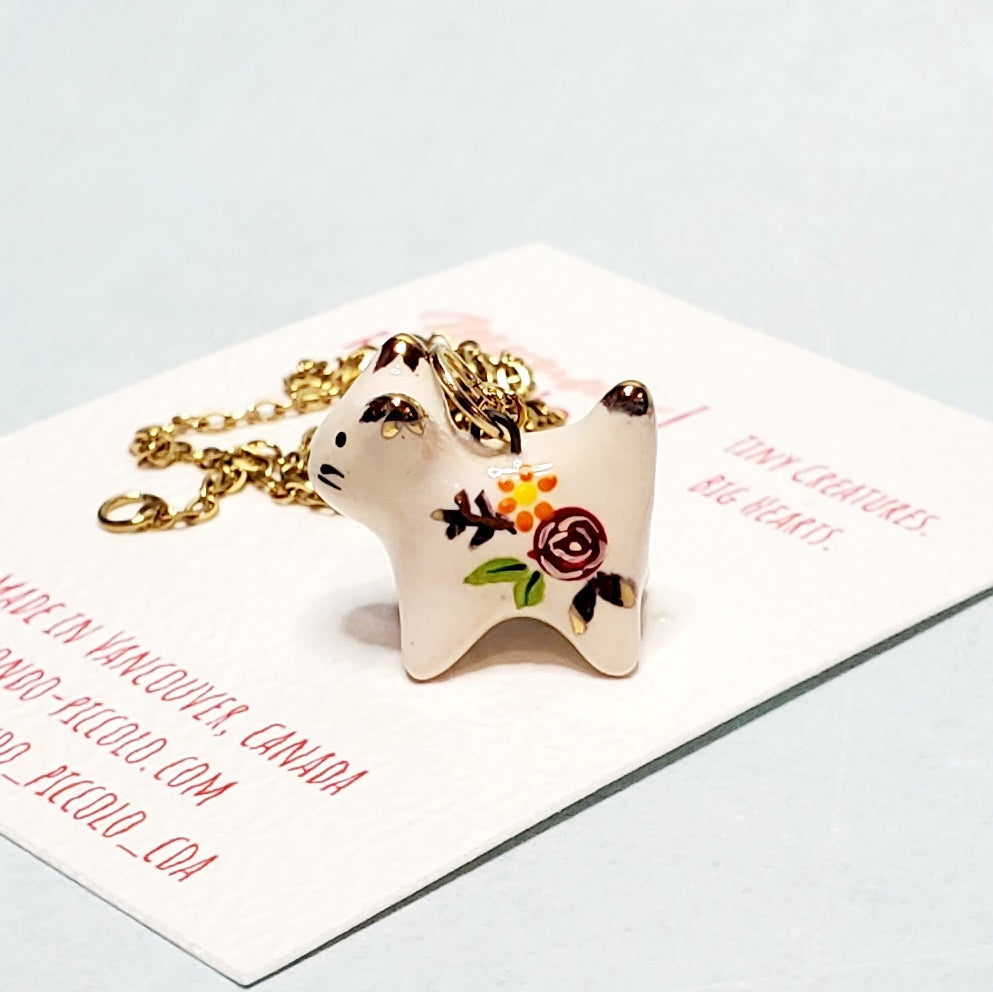 Cat Pendant Necklace