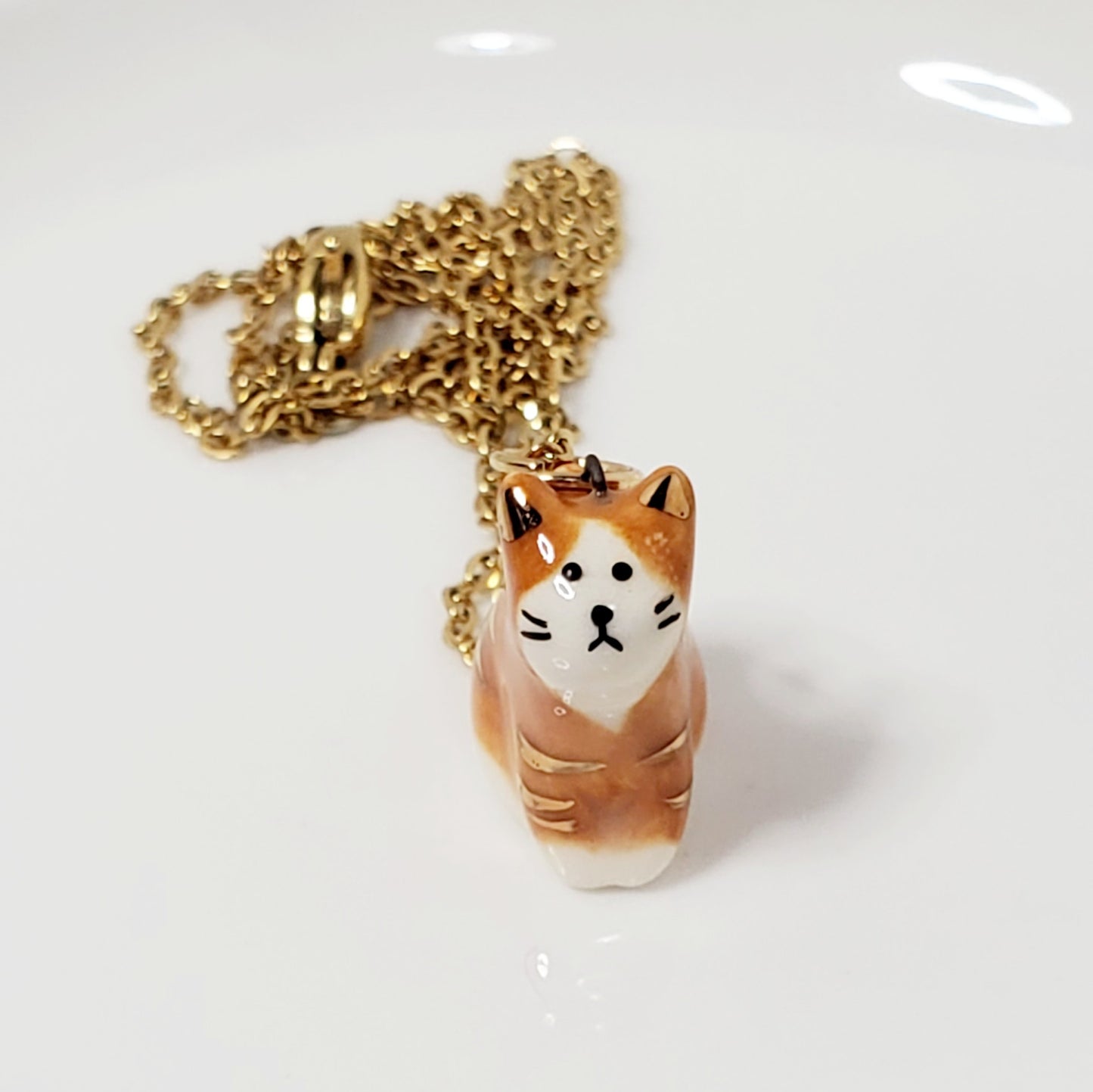 Cat Pendant Necklace