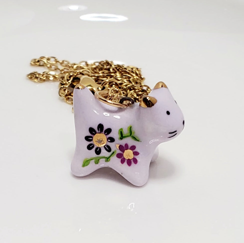 Cat Pendant Necklace