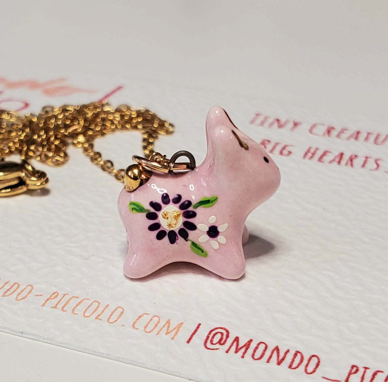 Rabbit Pendant Necklace