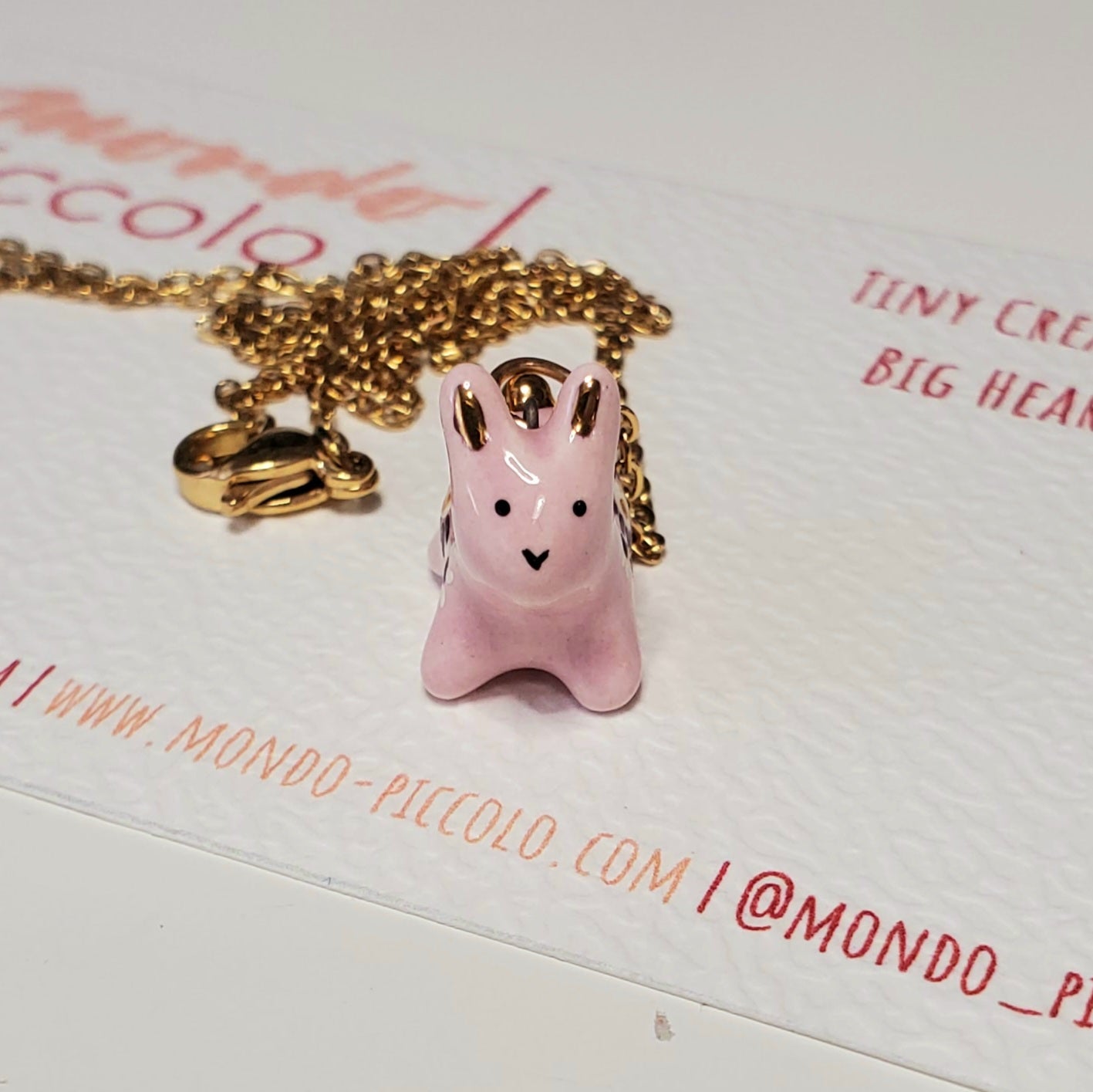Rabbit Pendant Necklace