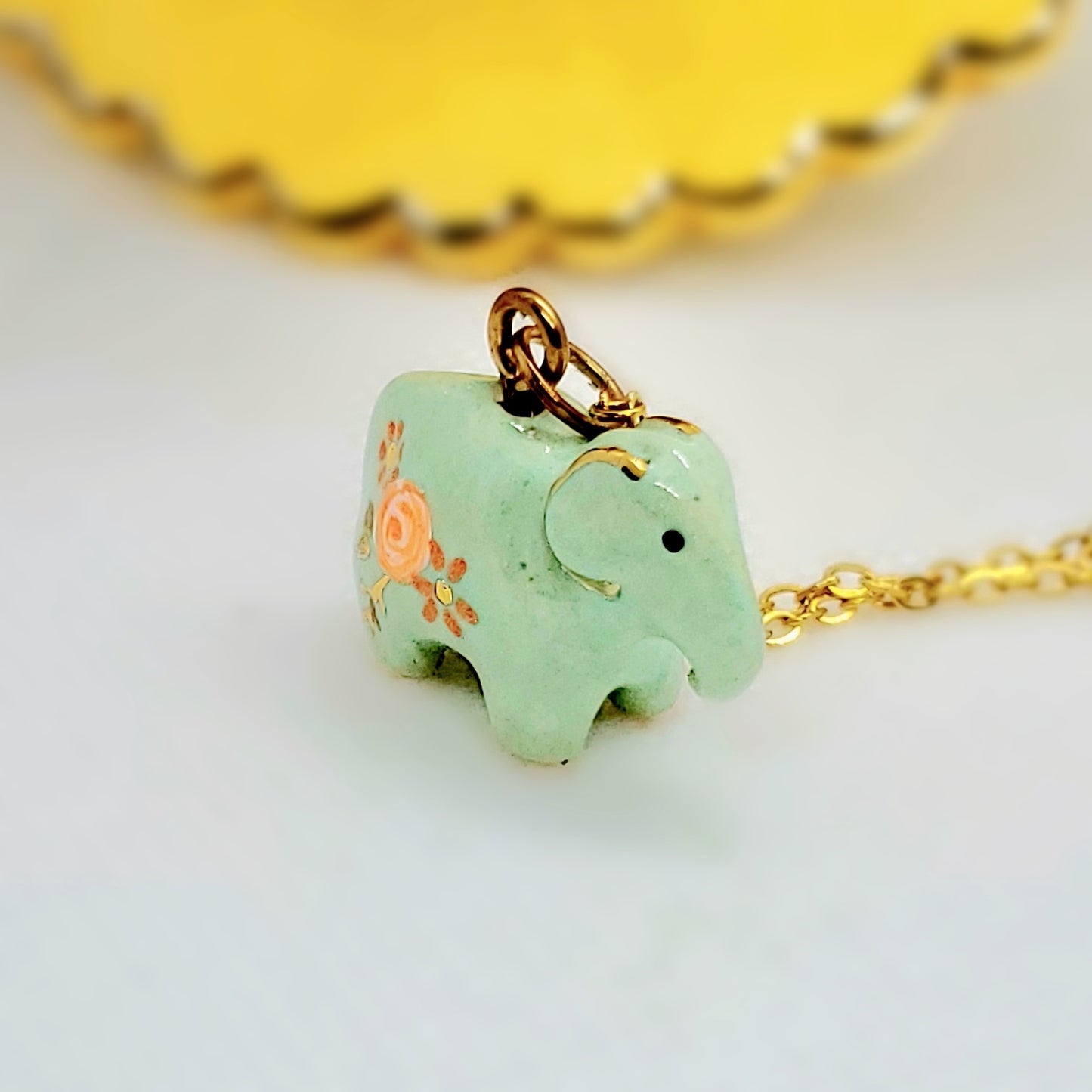 Elephant Pendant Necklace