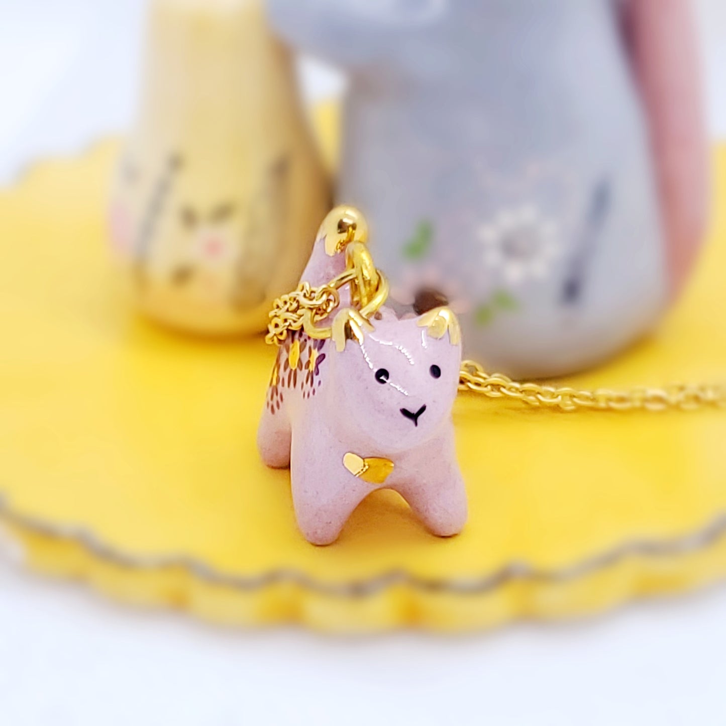 Cat Pendant Necklace