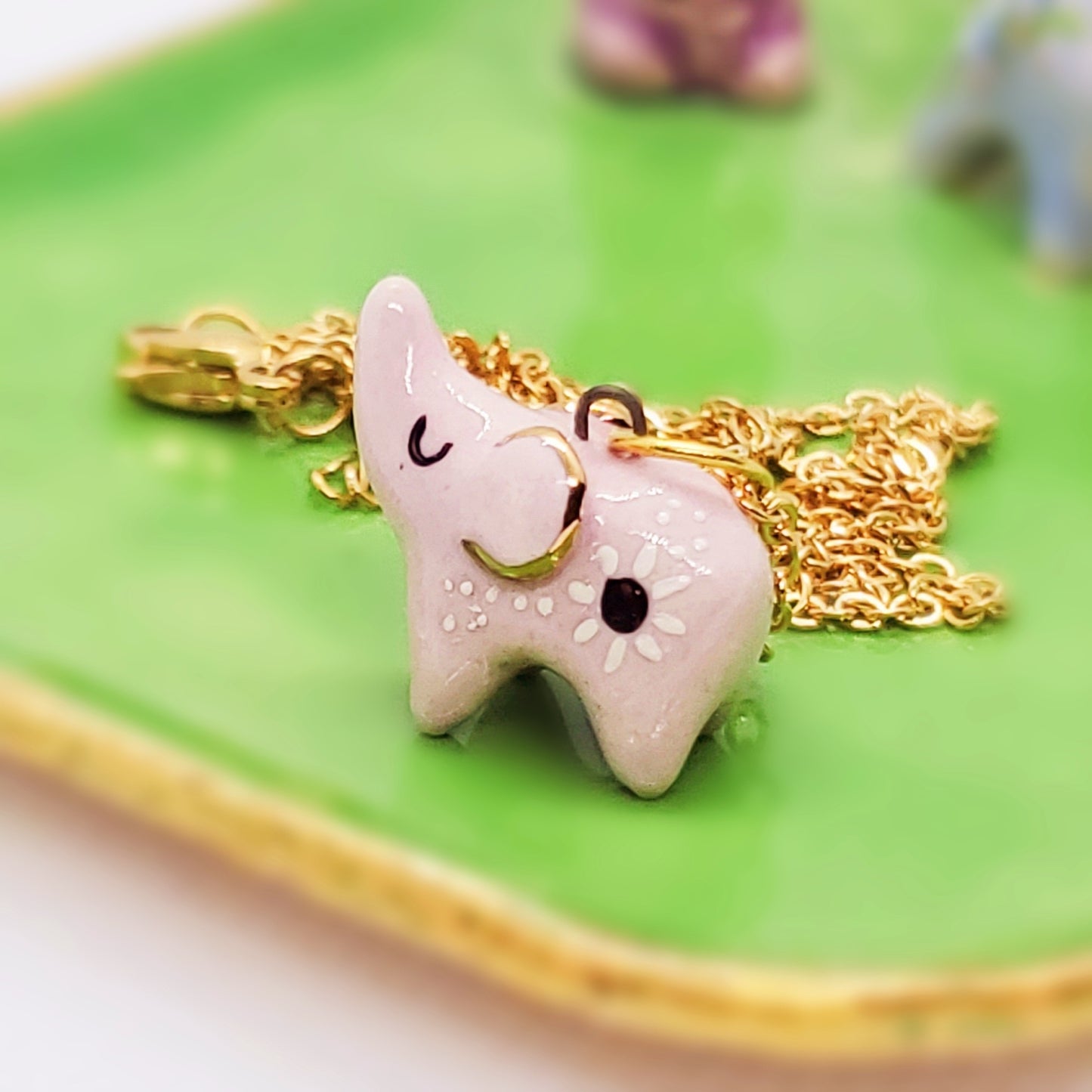 Elephant Pendant Necklace
