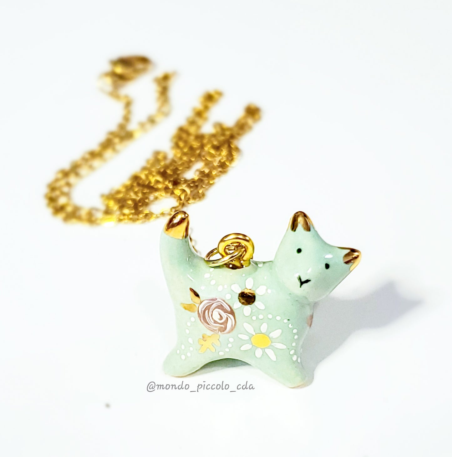 Cat Pendant Necklace