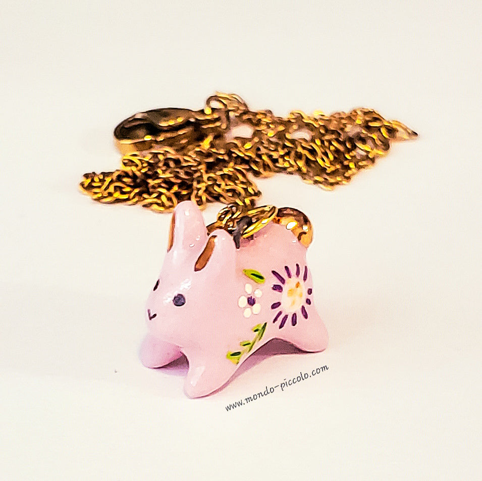 Rabbit Pendant Necklace