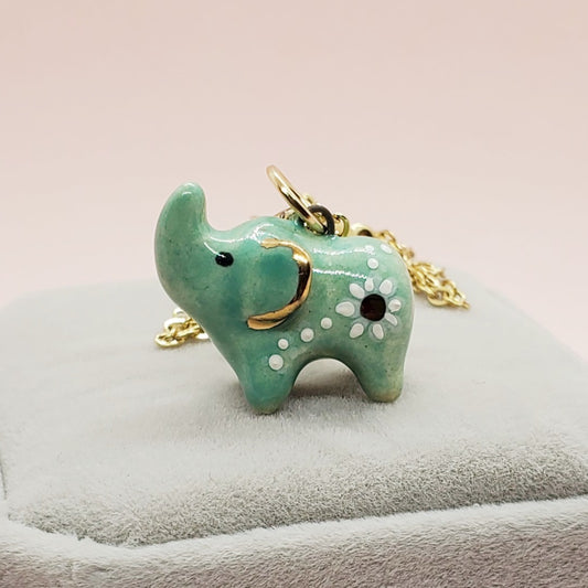 Elephant Pendant Necklace