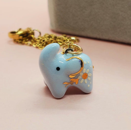 Elephant Pendant Necklace
