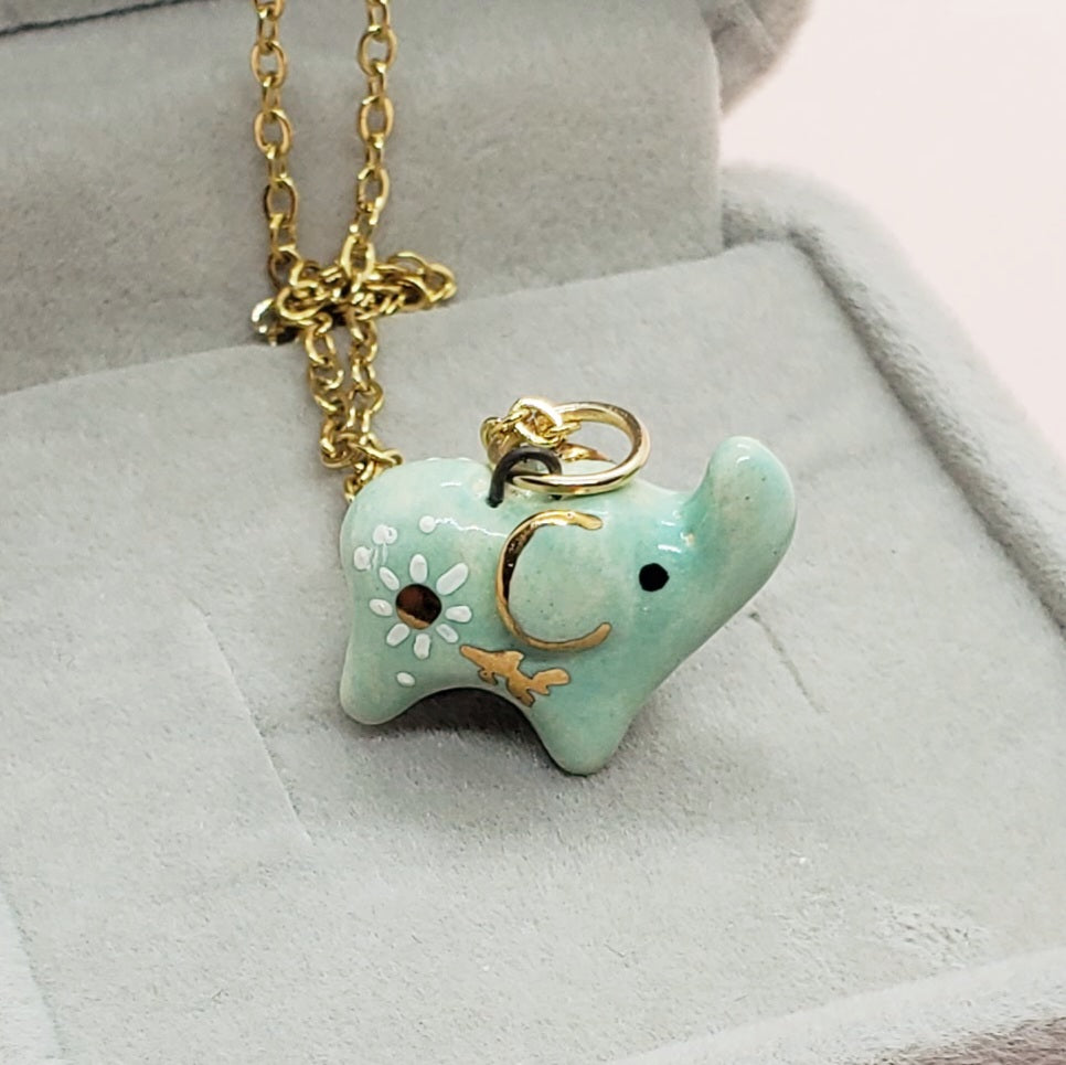 Elephant Pendant Necklace