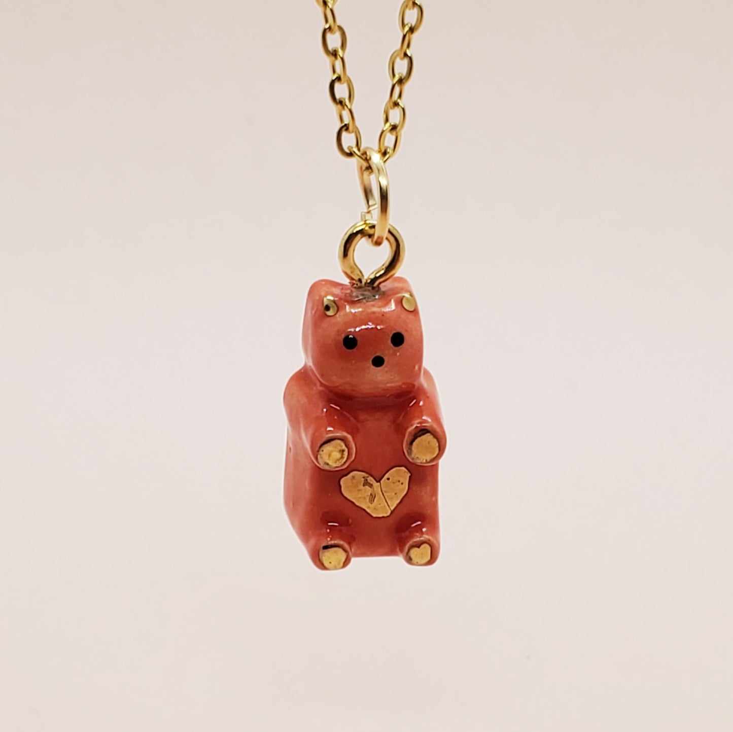 Gummy Bear Pendant Necklace