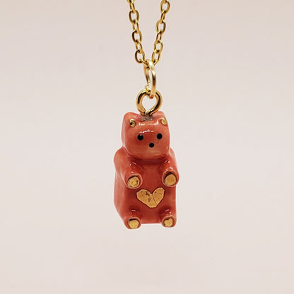 Gummy Bear Pendant Necklace
