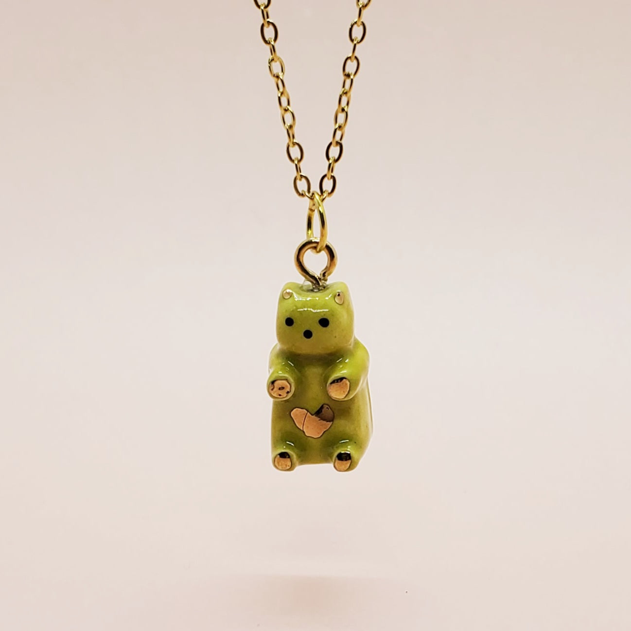 Gummy Bear Pendant Necklace
