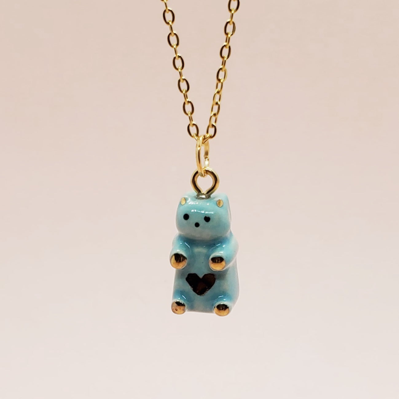 Gummy Bear Pendant Necklace