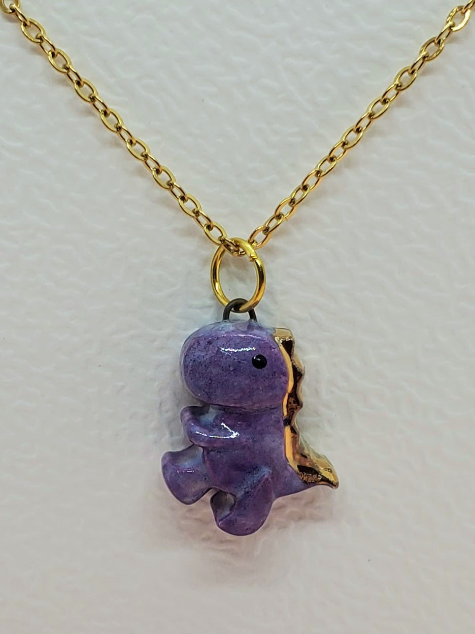 Dinosaur Pendant Necklace