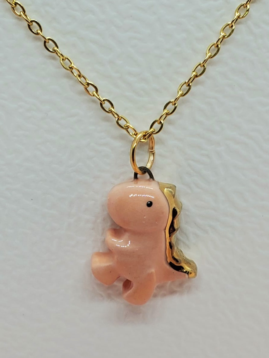 Dinosaur Pendant Necklace