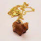 Capybara Pendant Necklace