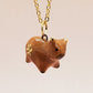 Capybara Pendant Necklace