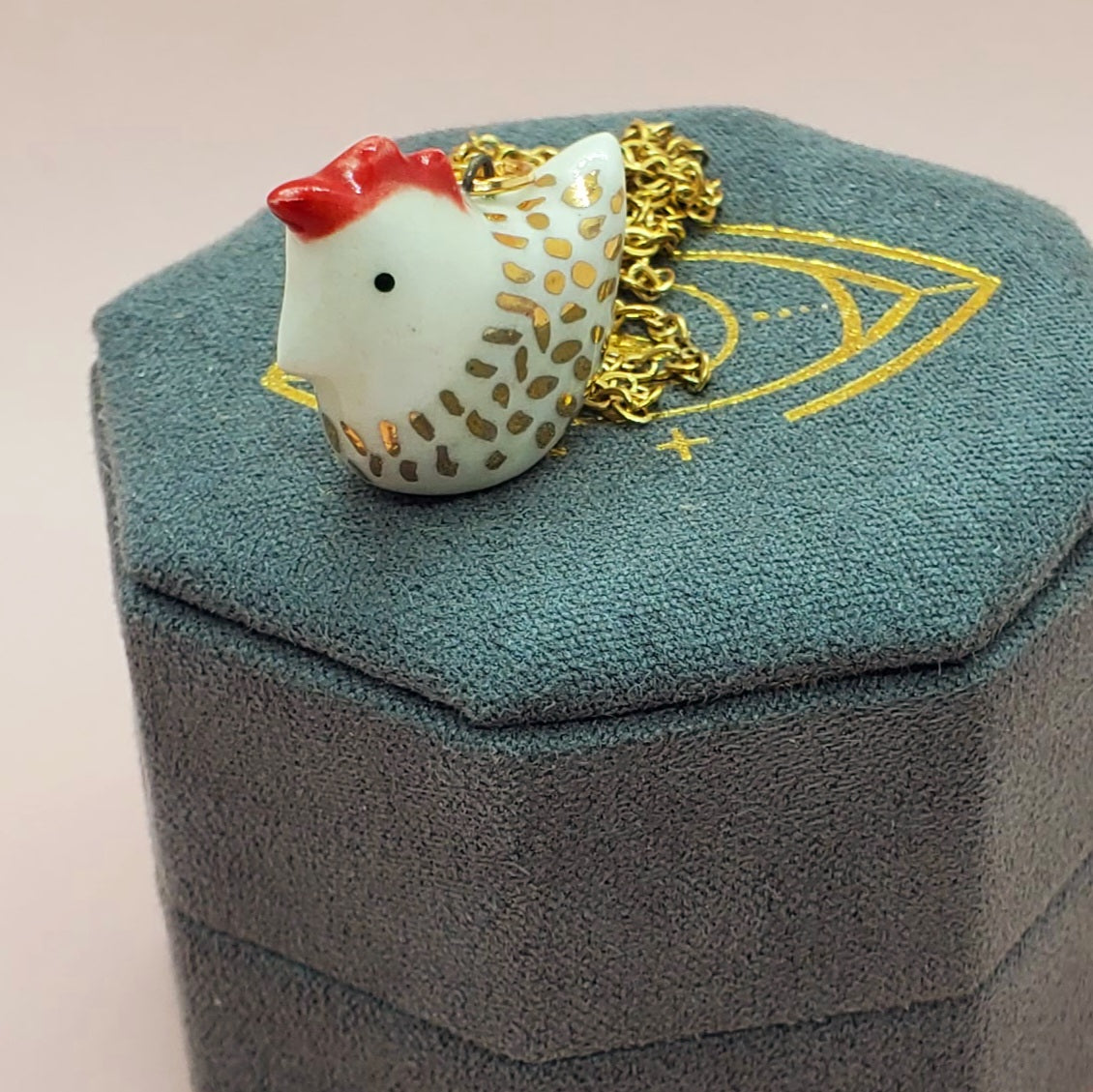 Chicken Pendant Necklace