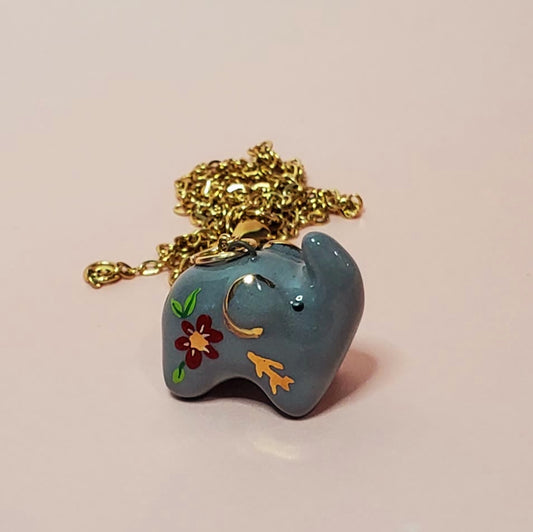 Elephant Pendant Necklace