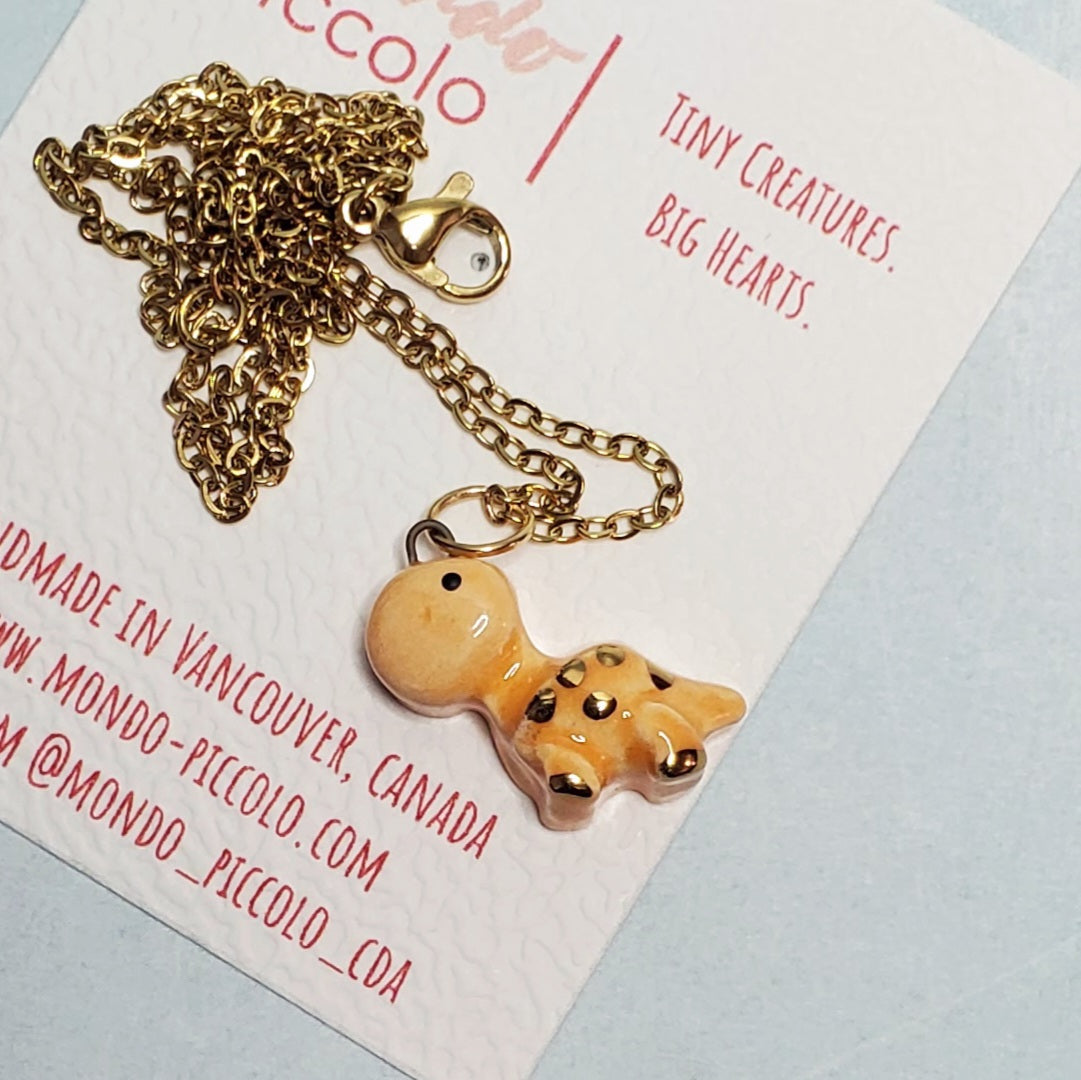 Dinosaur Pendant Necklace