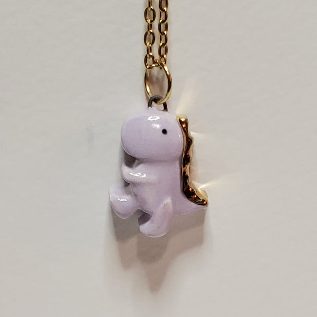 Dinosaur Pendant Necklace