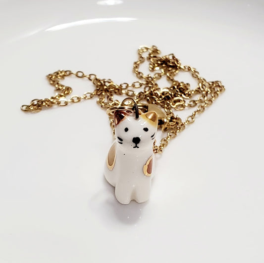 Cat Pendant Necklace