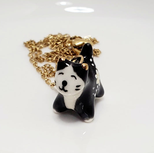 Cat Pendant Necklace
