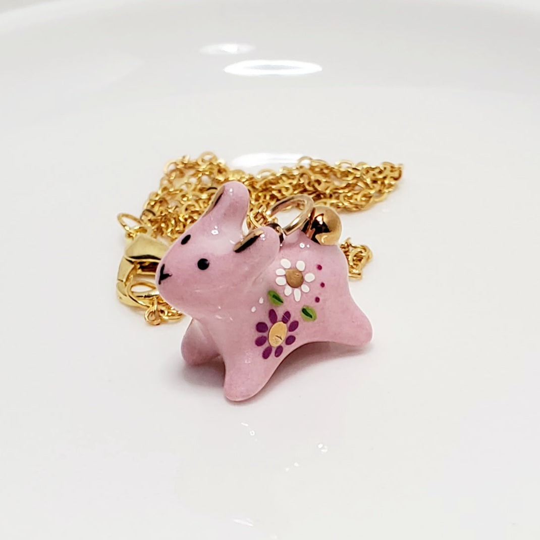 Rabbit Pendant Necklace