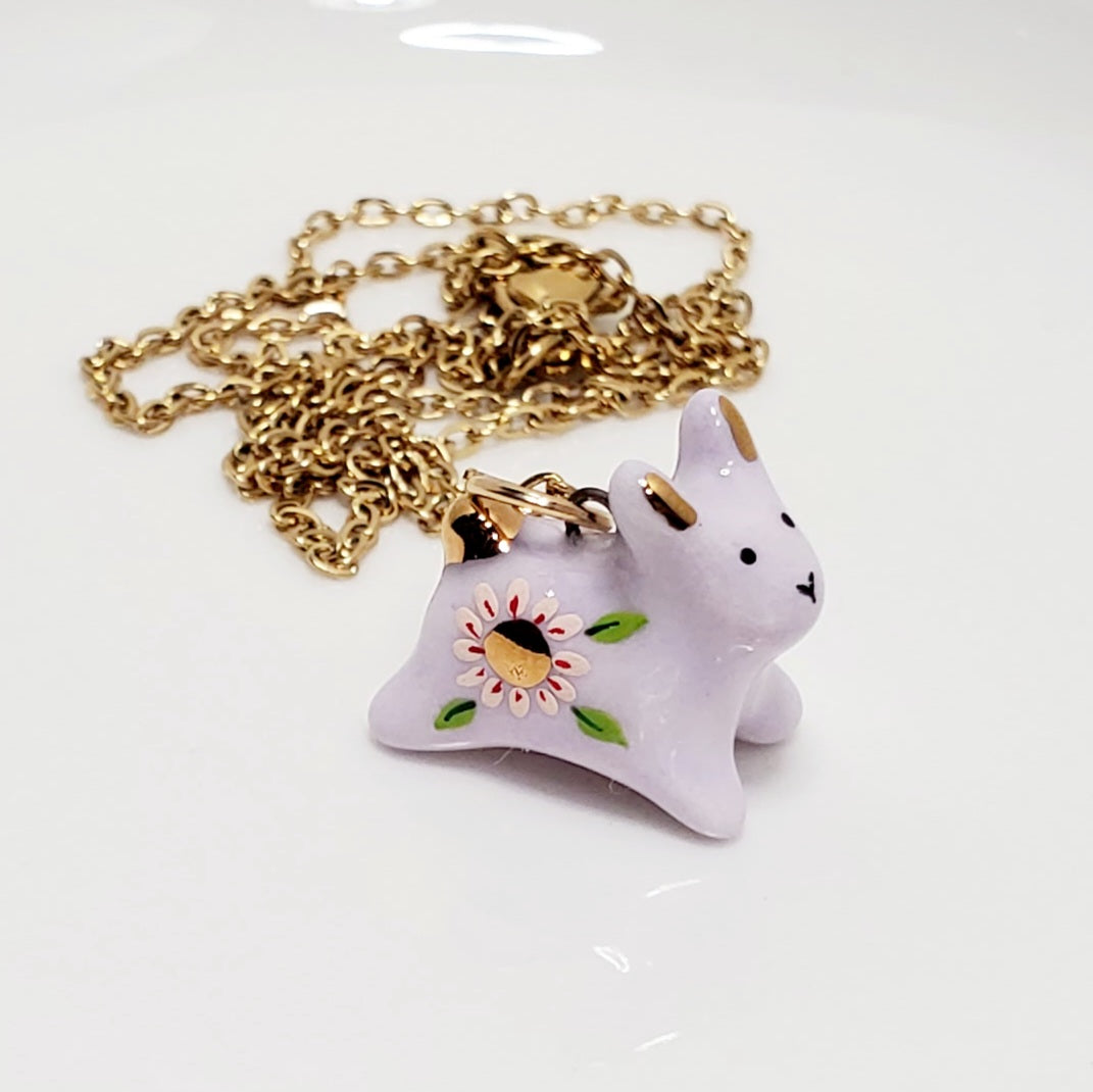 Rabbit Pendant Necklace