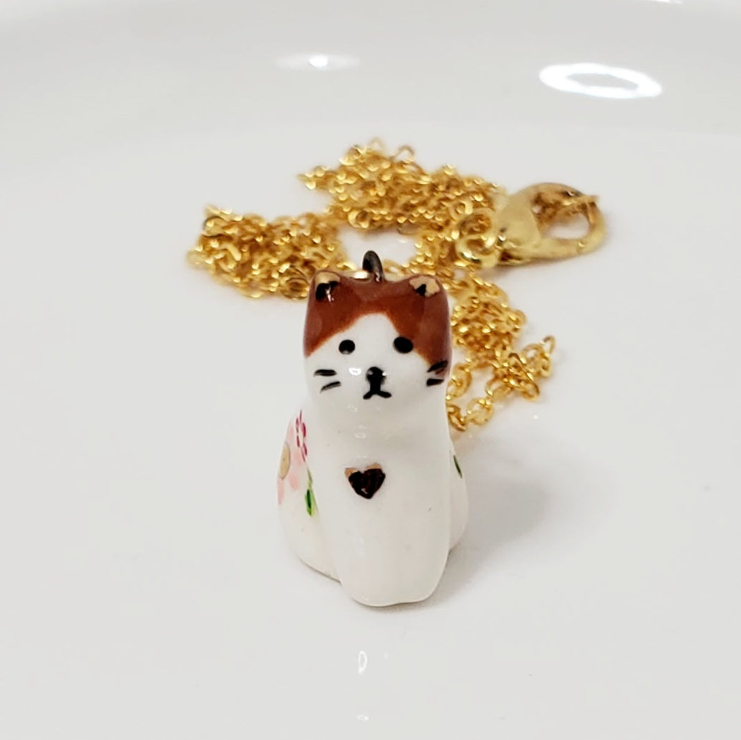 Cat Pendant Necklace