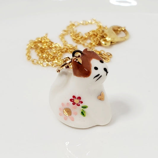 Cat Pendant Necklace
