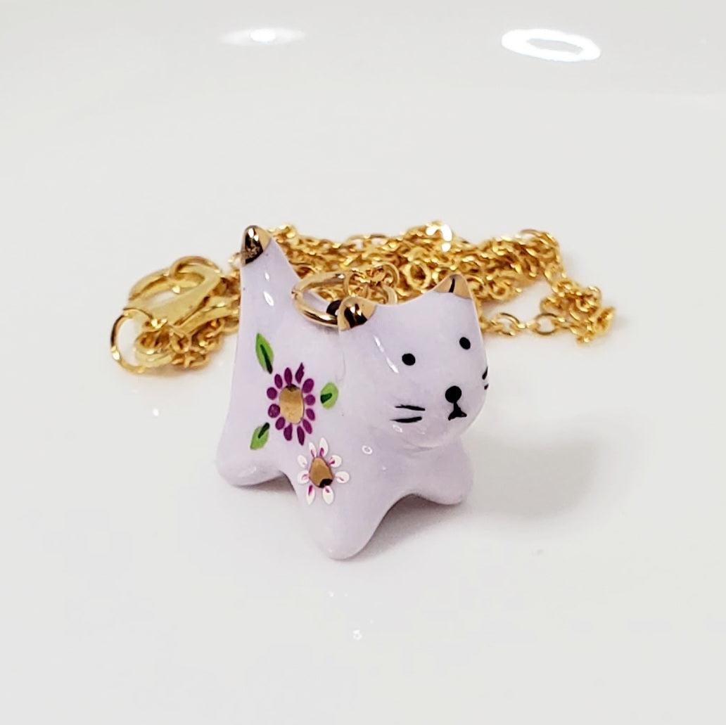 Cat Pendant Necklace