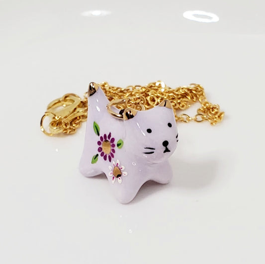 Cat Pendant Necklace