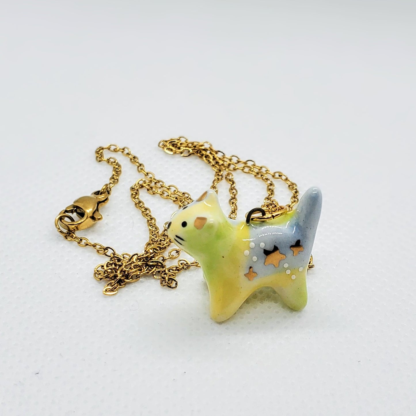 Cat Pendant Necklace