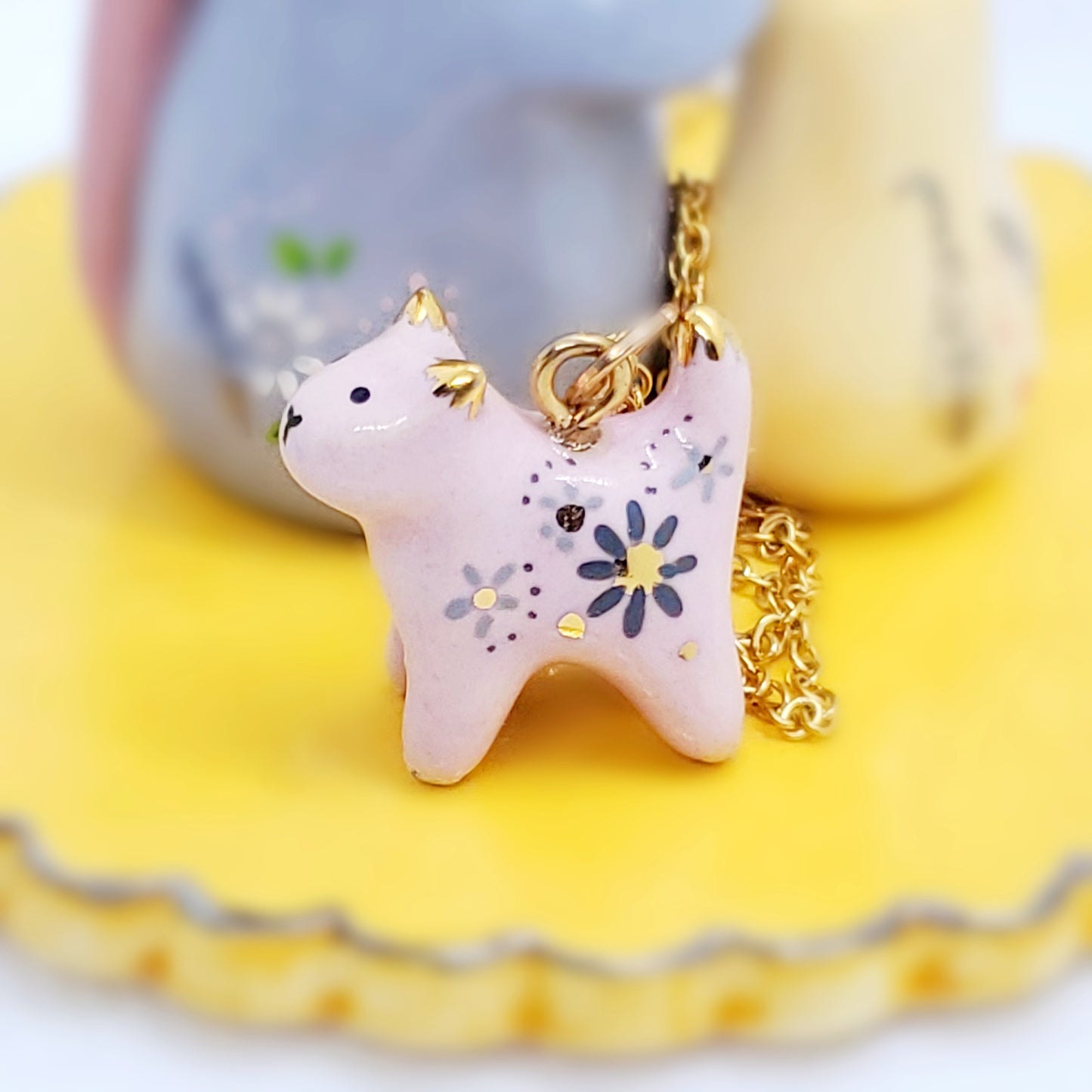 Cat Pendant Necklace