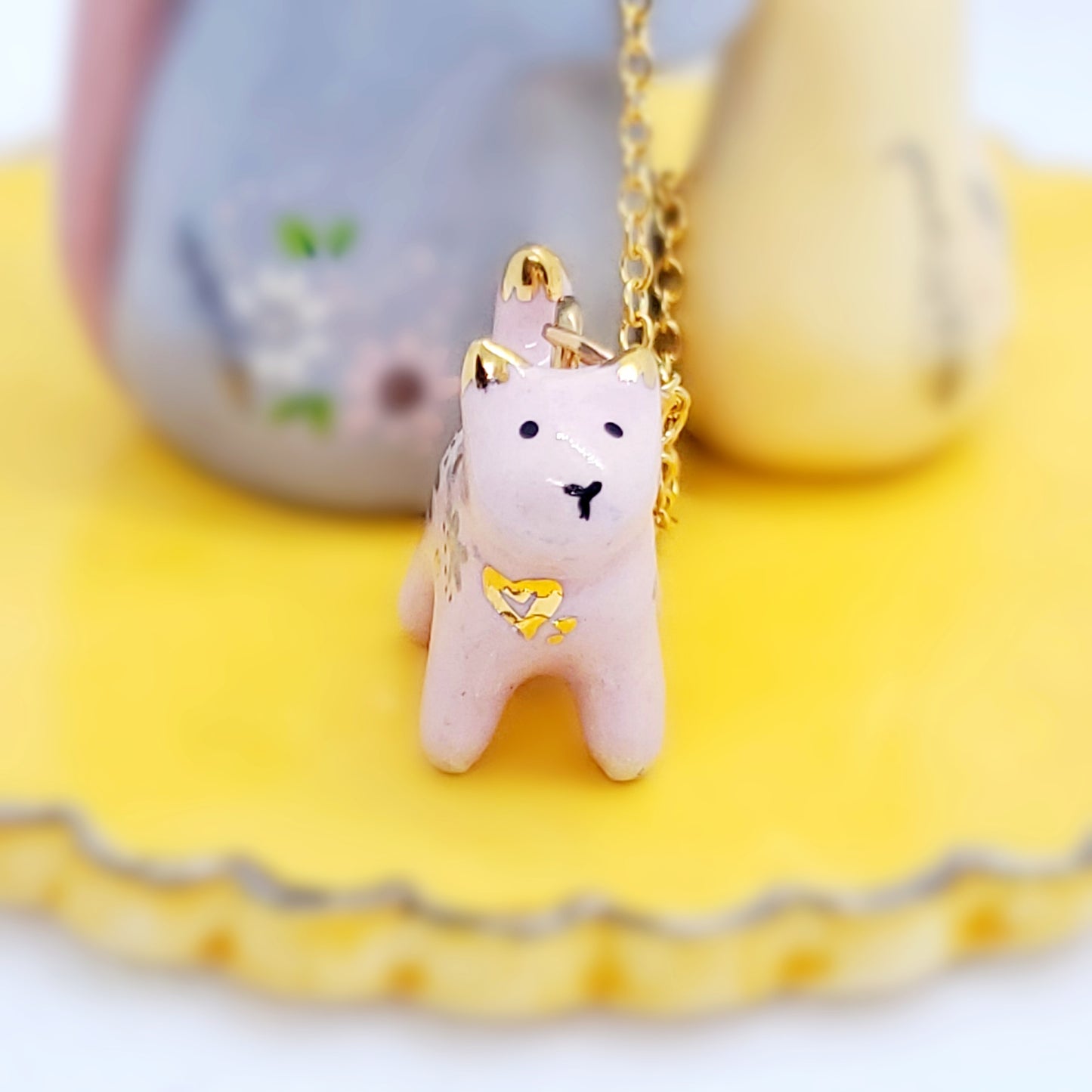 Cat Pendant Necklace
