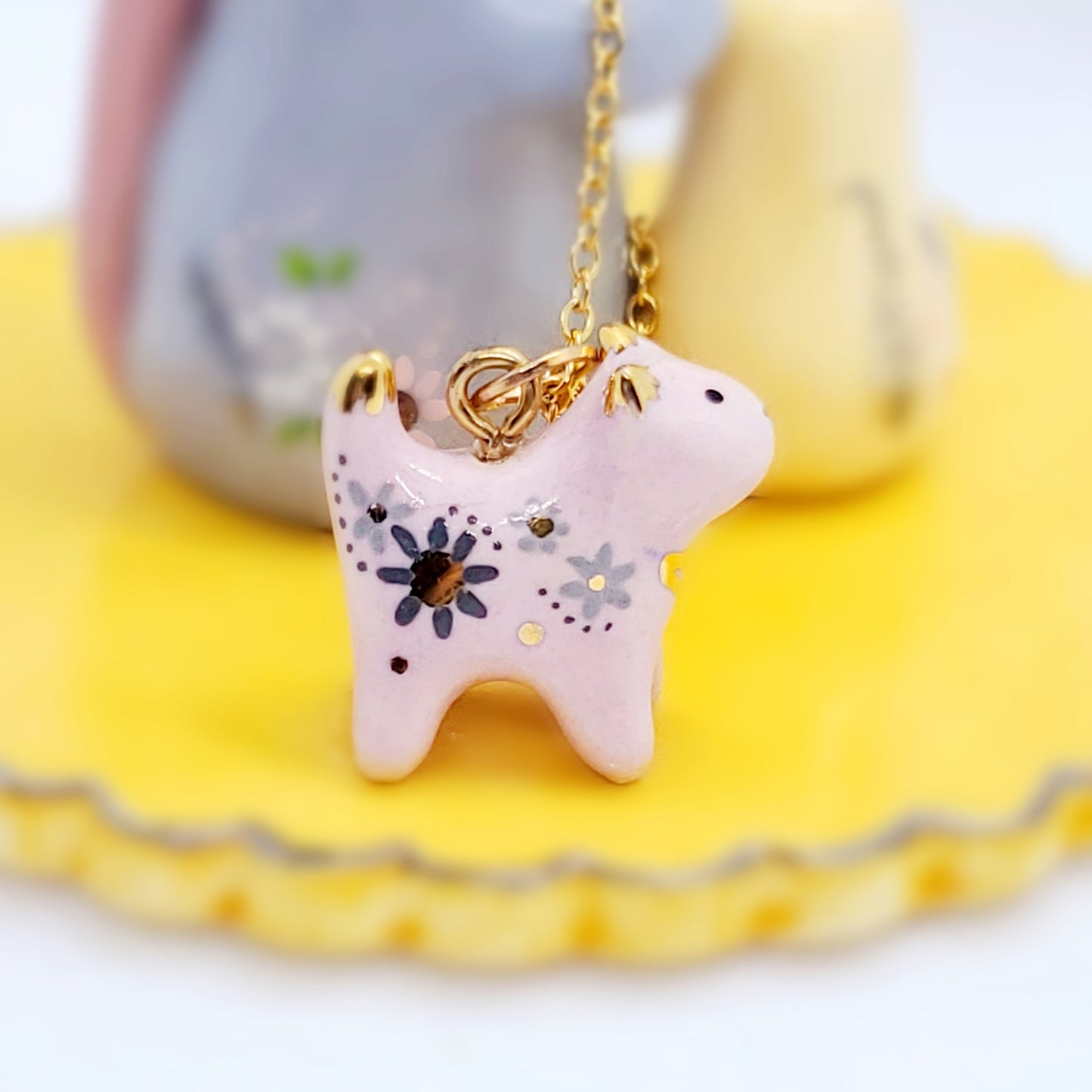 Cat Pendant Necklace