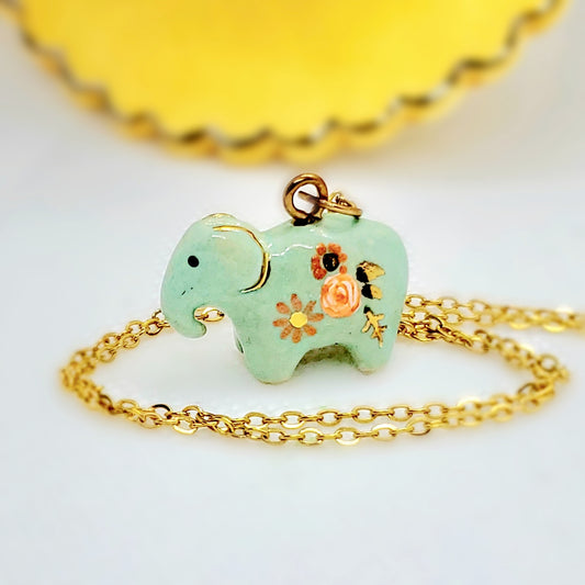 Elephant Pendant Necklace