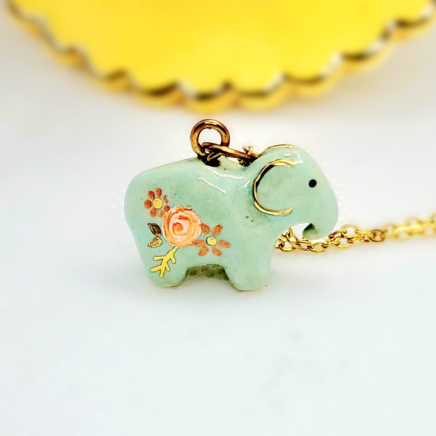 Elephant Pendant Necklace