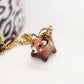 Red Panda Pendant Necklace