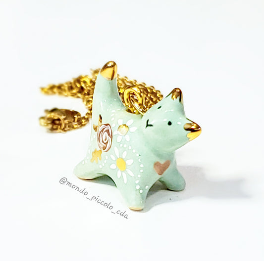 Cat Pendant Necklace