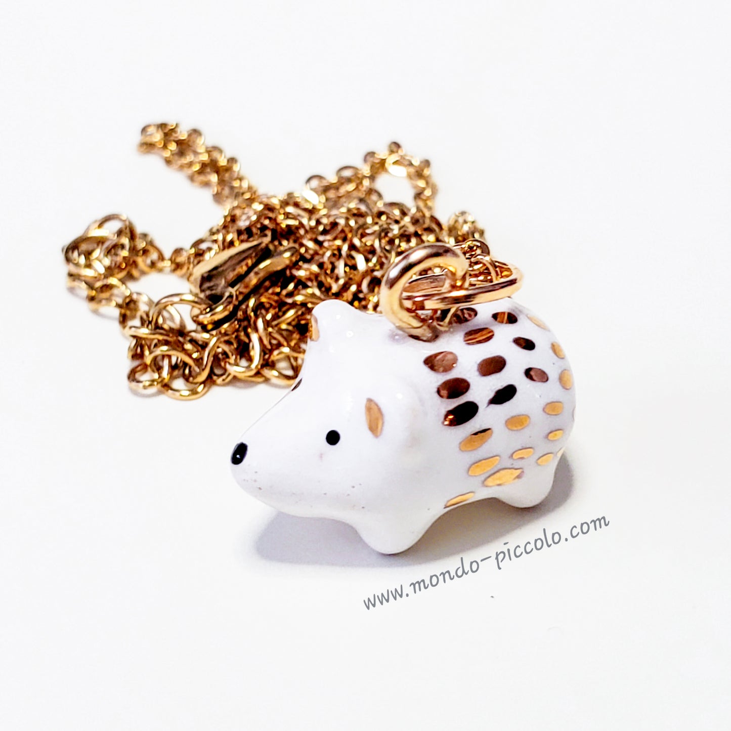 Hedgehog Pendant Necklace