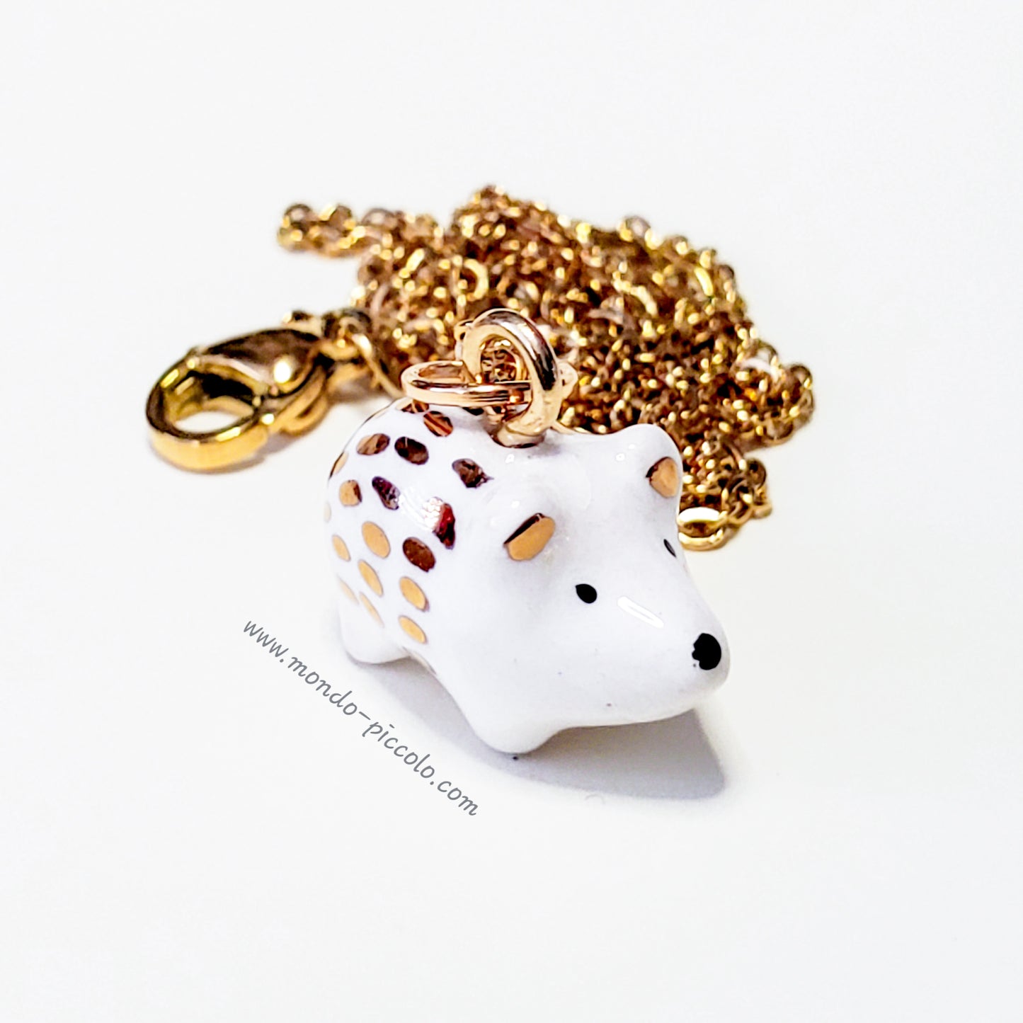 Hedgehog Pendant Necklace
