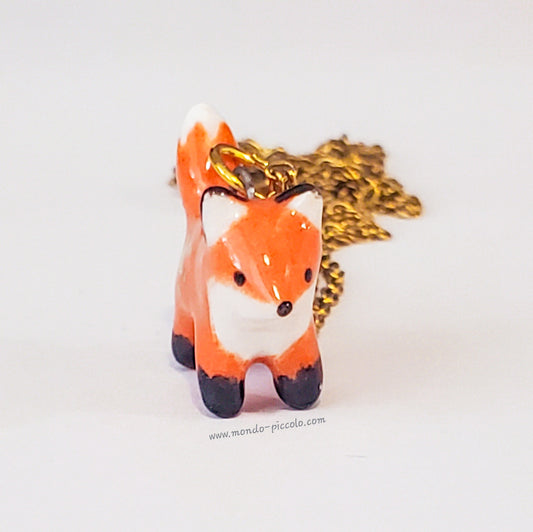 Fox Pendant Necklace