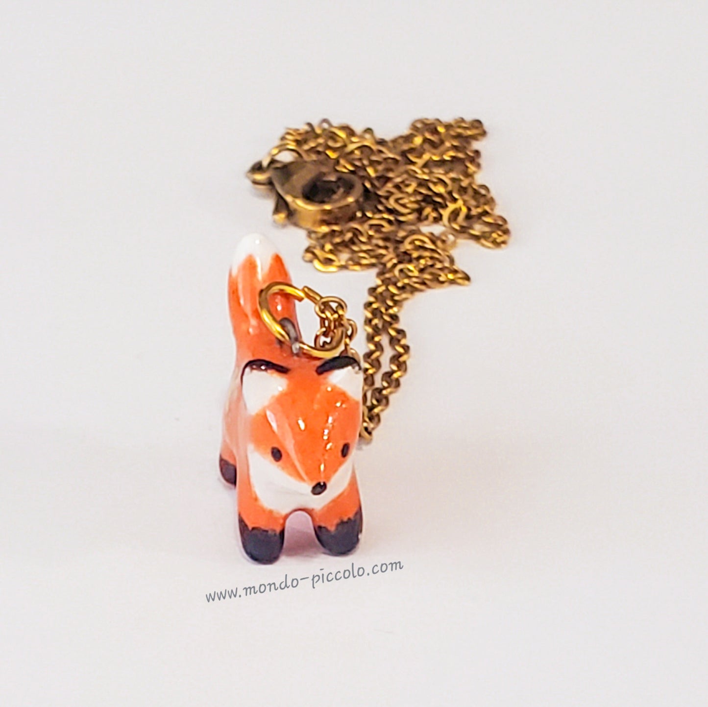 Fox Pendant Necklace